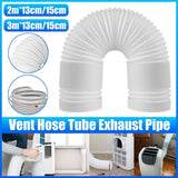 Air Conditioner Accessories: Portable Air Conditioner Exhaust Hose 13/15cm Extendable Vent Pipe PP Steel Wire - 3m x 13cm