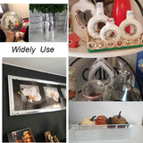Tape: Diy Mini Mosaic Tiles Self-Adhesive Square Mirror Glass Wall Sticker Decors - Rose Gold