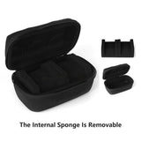 Storage Boxes: Two Card Portable Watch Organizer Box Storage Case for Watches and Straps