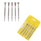 Men's Watches: 5X Precision Screwdriver Eyeglasses Watch Jewelry Watchmaker Repair Tool Set