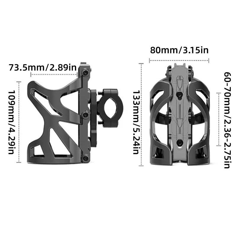 Bicycle Bags: Bike Water Bottle Holder Bicycle Drink Rack Kettle Cage Cup Holder Lightweight
