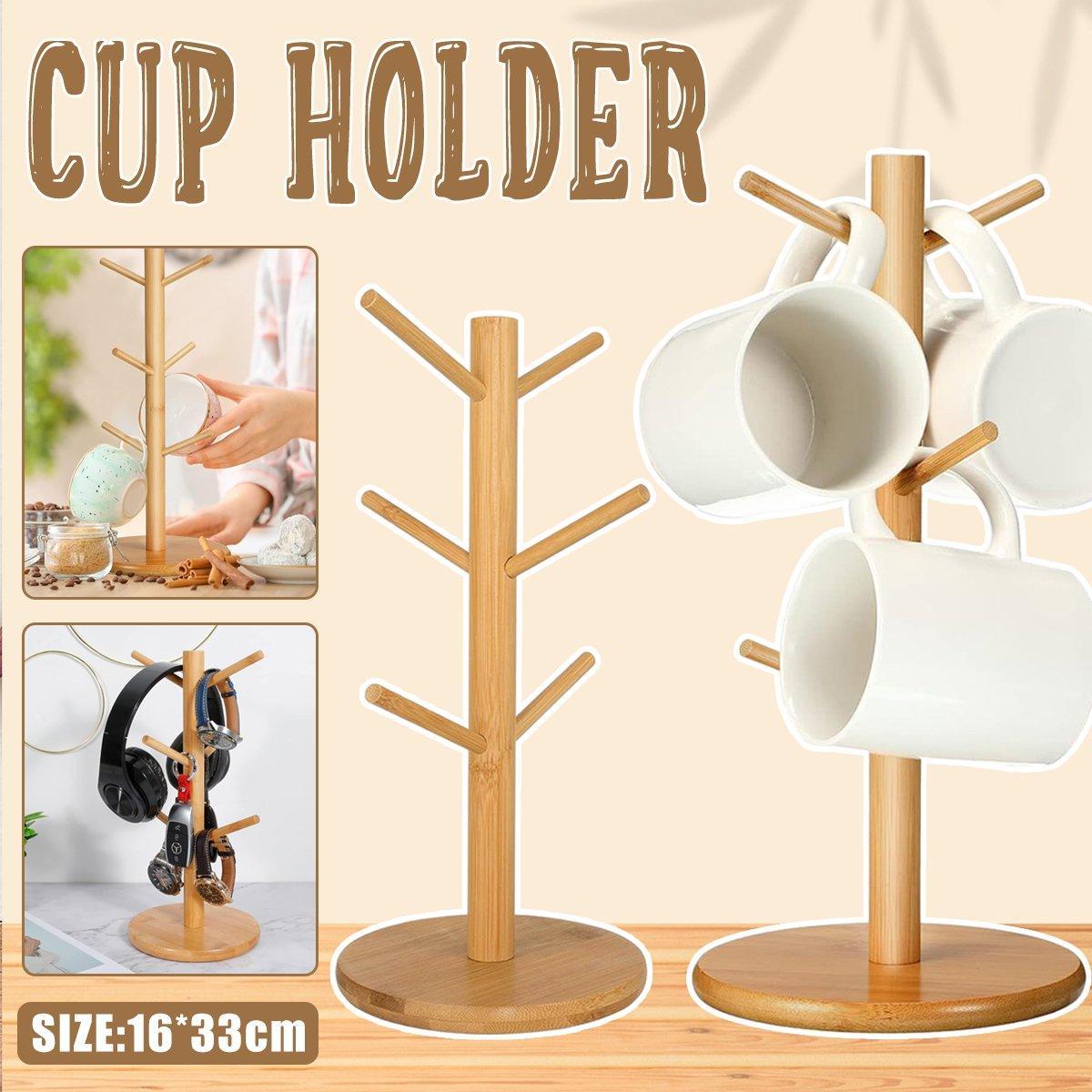 Drinkware: Household Cup Holder Water Cup Rack Drain Storage Coffee Mug Glass Hanger
