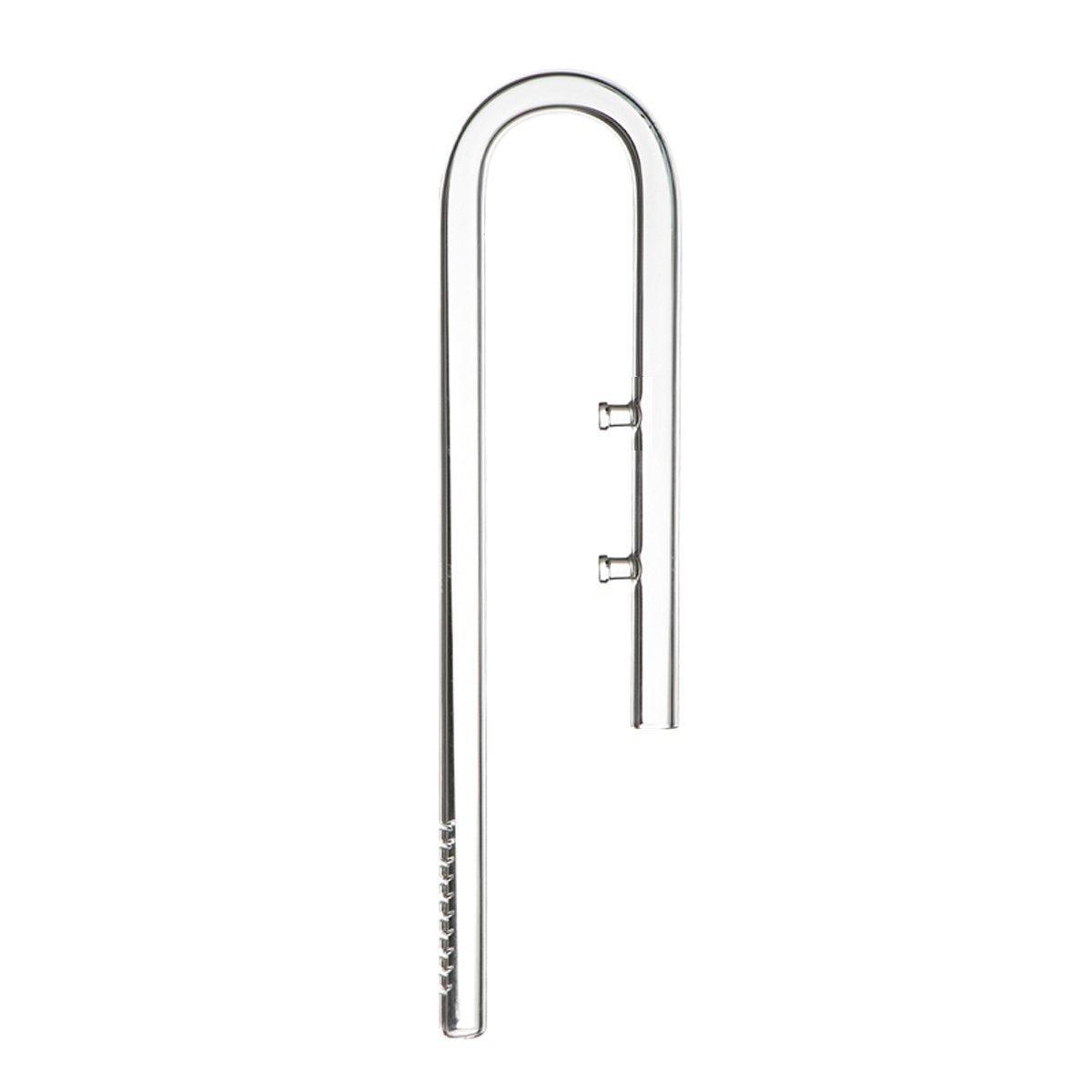 Aquarium Filters & Pumps: Aquarium Glass Inlet Outlet Pipe Fish Tank Filter Oil Film Remover Plant Holder - Lily inlet-16mm