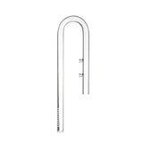 Aquarium Filters & Pumps: Aquarium Glass Inlet Outlet Pipe Fish Tank Filter Oil Film Remover Plant Holder - Oil removal inlet-12mm