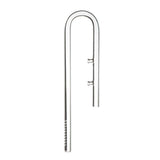 Aquarium Filters & Pumps: Aquarium Glass Inlet Outlet Pipe Fish Tank Filter Oil Film Remover Plant Holder - Oil removal inlet-16mm
