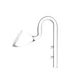 Aquarium Filters & Pumps: Aquarium Glass Inlet Outlet Pipe Fish Tank Filter Oil Film Remover Plant Holder - Speaker outlet-12mm