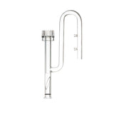 Aquarium Filters & Pumps: Aquarium Glass Inlet Outlet Pipe Fish Tank Filter Oil Film Remover Plant Holder - Speaker outlet-16mm