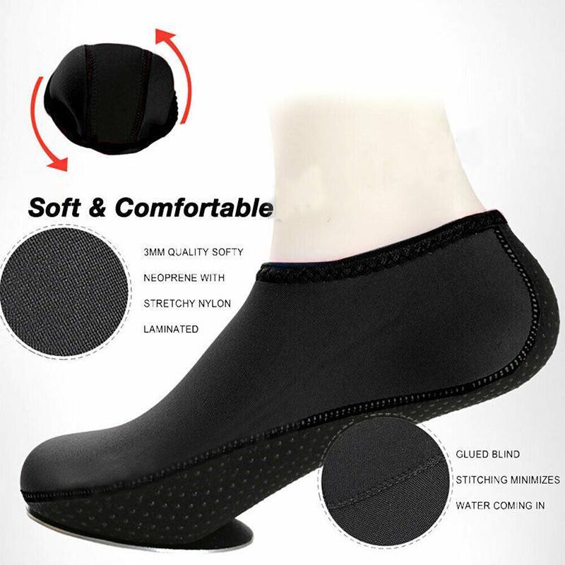 Women's Sneakers & Sports Shoes: Unisex Water Shoes Slip On Aqua Socks Swim Surf Diving Yoga Exercise Reef Shoes - Blue-XXL