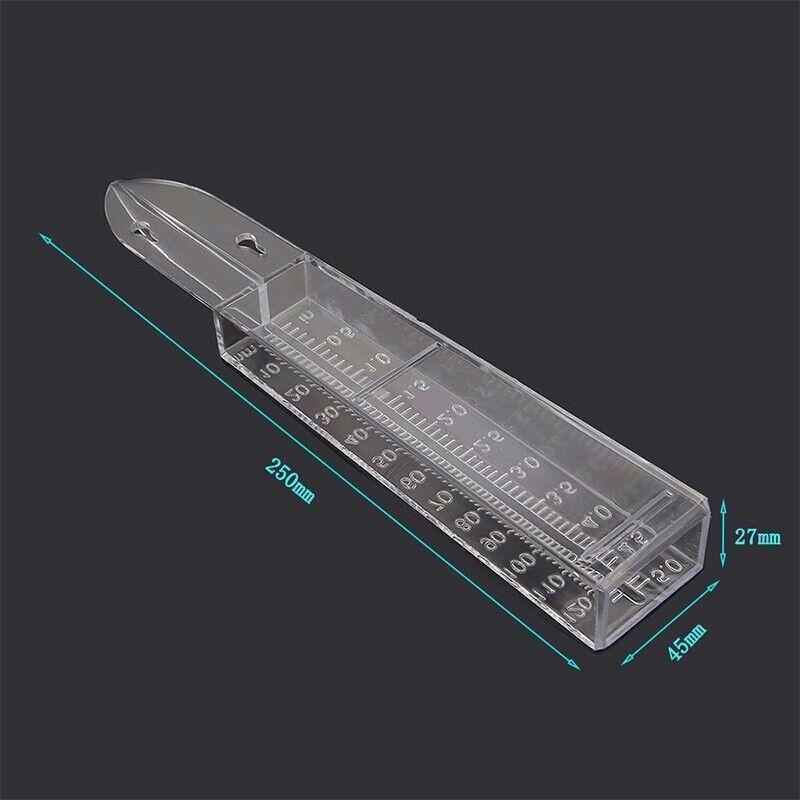 Measuring Tools & Sensors: 1PC Rain Gauge Water Catchment Device Weather Outdoor 120mm