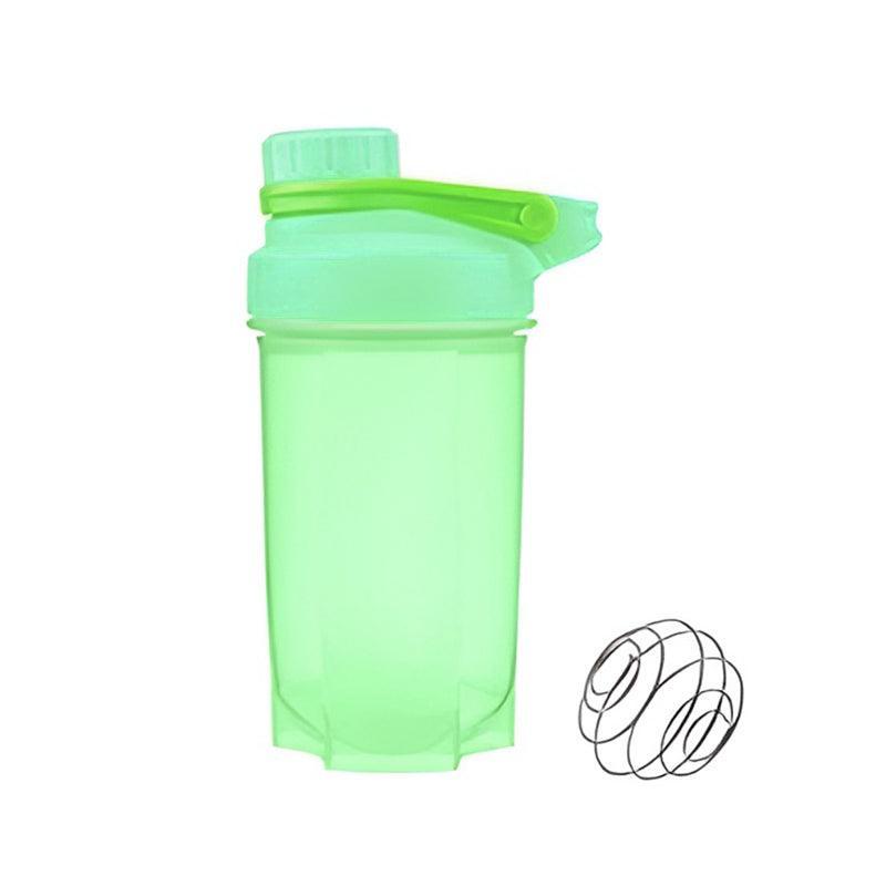 Novelty Gifts: 500ml Protein Powder Shake Ball Bottle Sport Mixer Shaker Mixing Drinking Cup - Purple