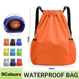 Backpacks: Sports Backpacks Large Capacity Waterproof Bag Sport Bag - Orange