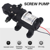 12V Water Pump 4-6L/Min 70W 130Psi Pressure Self-Priming Caravan Camping Boat Au