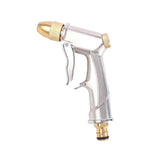 2Pcs High Pressure Water Spray Handle Nozzle Brass Garden Hose Pipe Lawn Car Wash