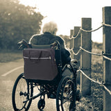 Mobility & Accessibility: Wheelchair Bag Rear Hanging Storage Backpack Multifunctional Armchair Organizer