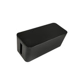 Bathroom Cabinets, Cupboards & Storage: Large Cable Wire Storage Box Case Cord Management Socket Tidy Organizer with Lid - White S