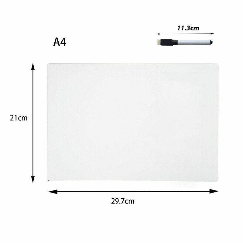 Calendars, Organisers & Planners: Whiteboard for Fridge A4 A5 with Marker Pen Memo and Reminder Use - A5 1PCS+1PCS Maker