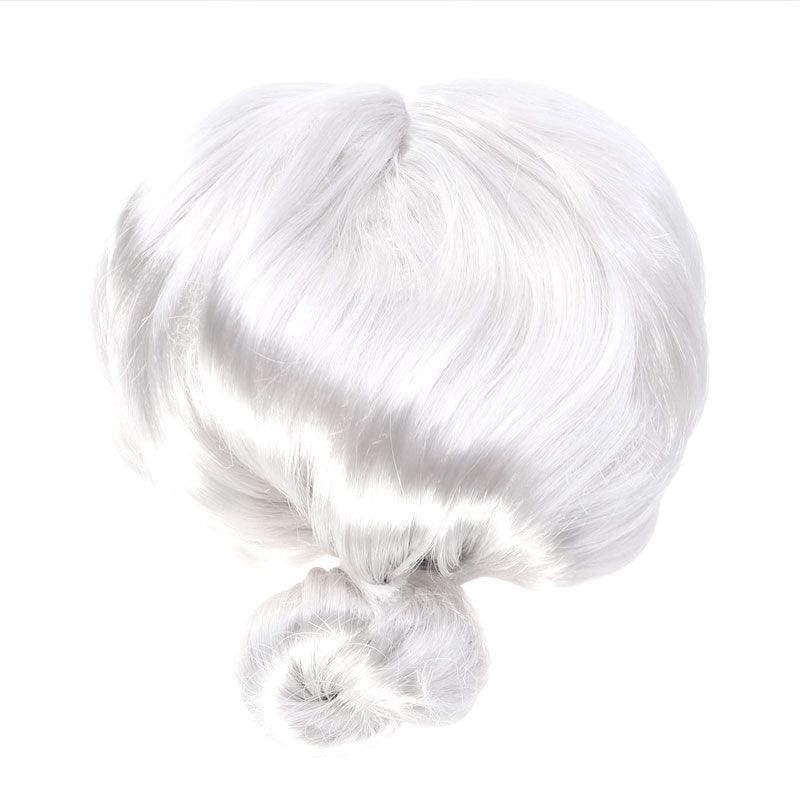 Costumes & Accessories: 1X Grandma Wig Old Lady Woman White Granny Mother Dress Up Costume Party