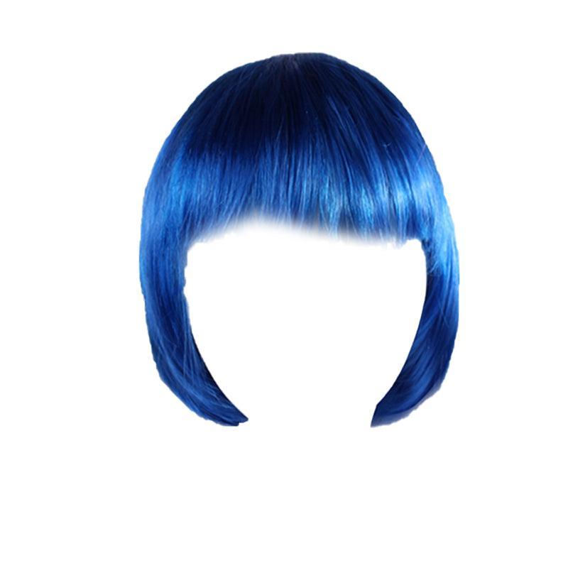 Costumes & Accessories: Short Bob Wig with Bangs for Women Synthetic Cosplay Party Hair in 14 Colours - Light Gold