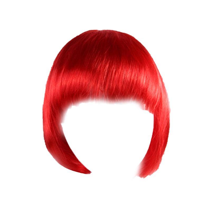 Costumes & Accessories: Short Bob Wig with Bangs for Women Synthetic Cosplay Party Hair in 14 Colours - Light Gold