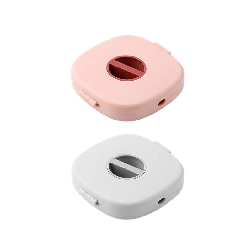 Cases & Skins: Case Cord Tangle Free Organizer Portable Earphones Manager Wire Winder Cable - Pink*1