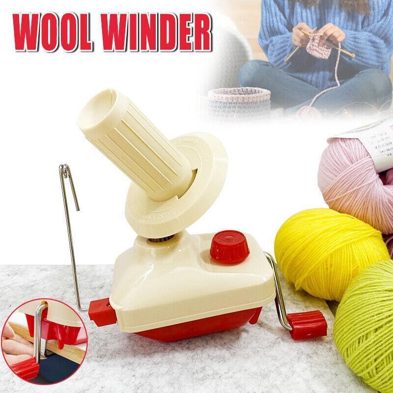 Arts & Crafts: Hand Operated Yarn Winder Manual Wool Ball Winding Tool for Knitting Crochet