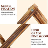 Wine Racks: Wooden Wine Rack Display Shelf Stand for Home Bar Storage Wine Bottle Holder
