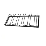 8/7/6/5/4/3 Slots Wine Glass Rack Holder Hanger Hanging Bar Storage Drying Rack - 7 Slots