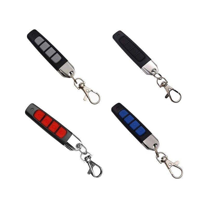 Electronic Door Locks: 4-in-1 Remote Control Duplicator Wireless Switch Copy Clone Code Duplicator ASK - Blue