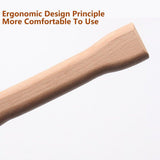 Hand Tools: DIY Leather Craft Tools Square Solid Wood Hammer Mallet for Leatherworking