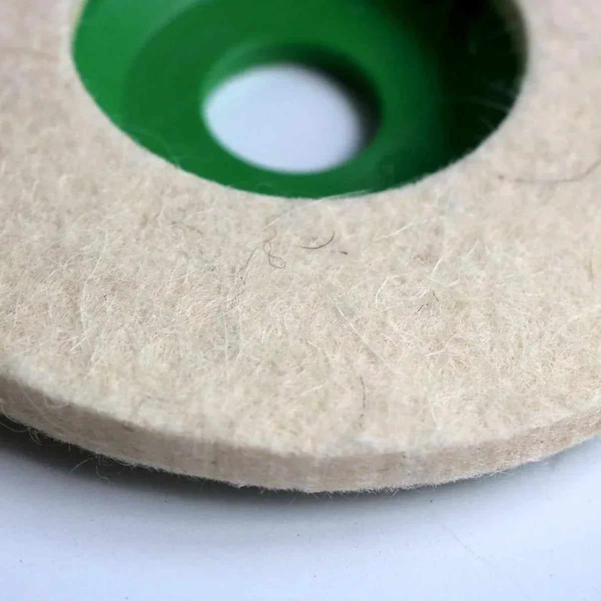 Wool Felt Polishing Wheels for Angle Grinder 98 x 8 x 16 mm, 10 Pack
