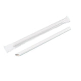 1000-2000pcs Colourful Paper Drinking Straws FOIL Metallic Party - White-6*190mm 2000PCS