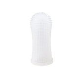 Pet Grooming Supplies: Premium Oral Care Dog Cat Toothbrush Finger Toothbrush Finger Silicone - Blue