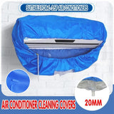 Air Conditioner Accessories: Waterproof Air Conditioner Cleaning Cover for Wall Mounted Units 1 to 1.5P