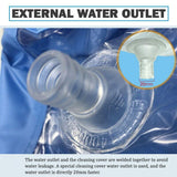 Air Conditioner Accessories: Waterproof Air Conditioner Cleaning Cover for Wall Mounted Units 1 to 1.5P