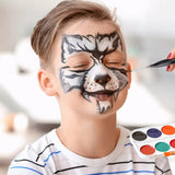 9PCS Fine Detail Paint Brush Set for Watercolour Gouache Acrylic Miniature Art