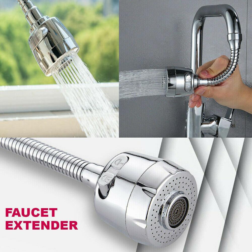 Tap & Sink Accessories: Kitchen Universal Faucet Splash-Proof Head Pressurized Nozzle Bubbler 360° Au