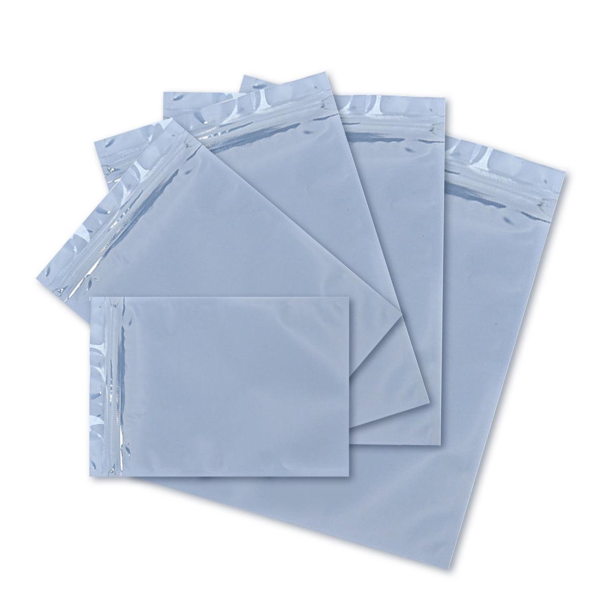 Postage Satchels & Boxes: Plastic Self Sealing Bags 100PCS 5Sizes Anti Static Semi Transparent Resealable - 6x9cm