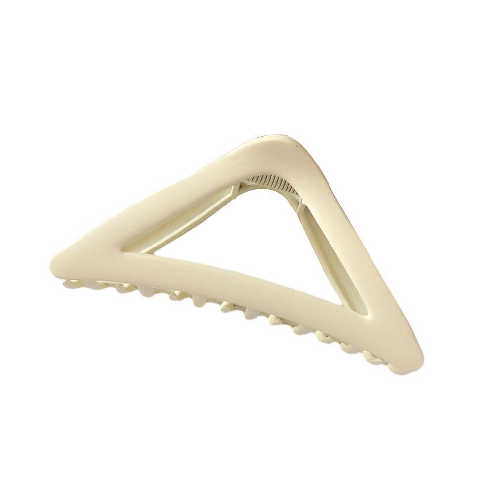Hair Styling Tools: Women's Simple Hair Claws Clip Large Geometric Barrette Ponytail Clamp Hairpin - Wine Red