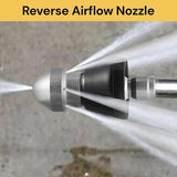 Automotive Cleaning: High Pressure Drain 1 Front 6 Nozzle Sewer Pipe Cleaner Rear Jet Pressure Washer