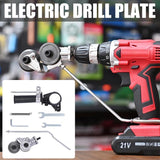 Cutters: Electric Drill Plate Cutter Sheet Metal Nibbler Precise Cutting Shears Cutter