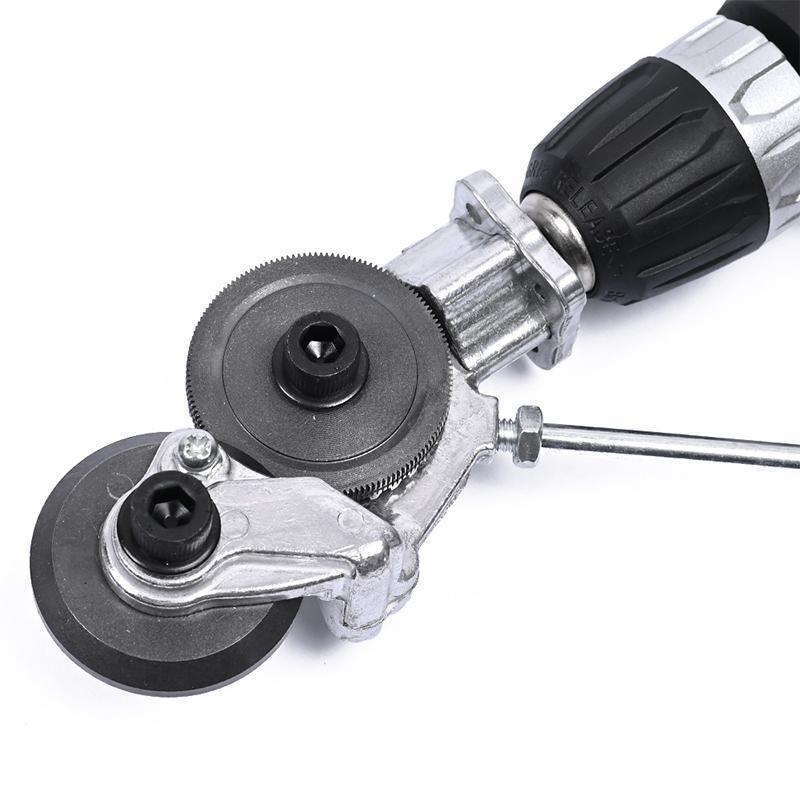 Cutters: Electric Drill Plate Cutter Sheet Metal Nibbler Precise Cutting Shears Cutter