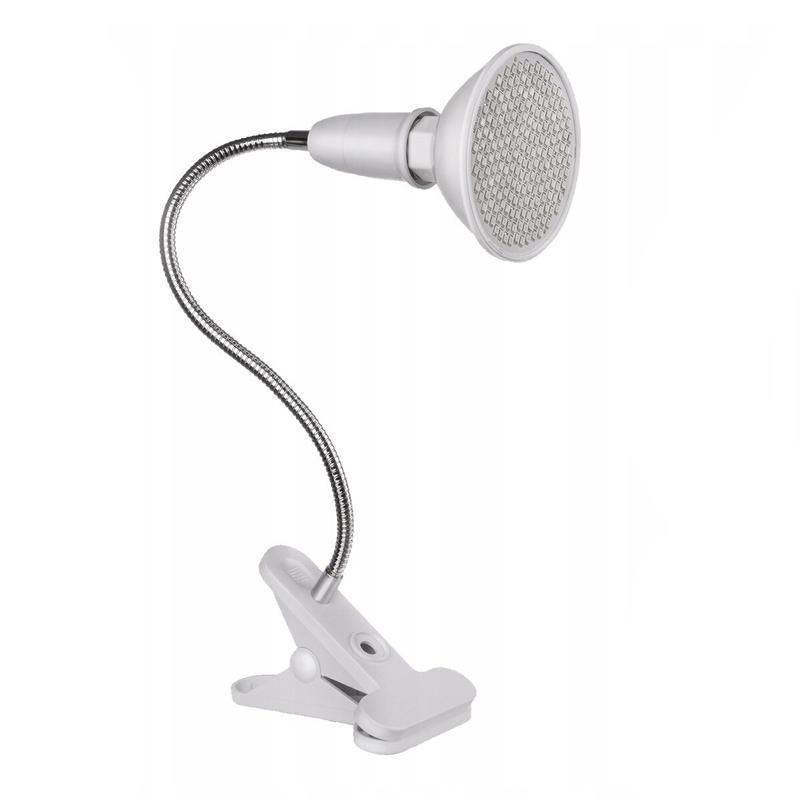 200 LED Clip-On Plant Grow Light with Flexible Gooseneck - 1 Pc