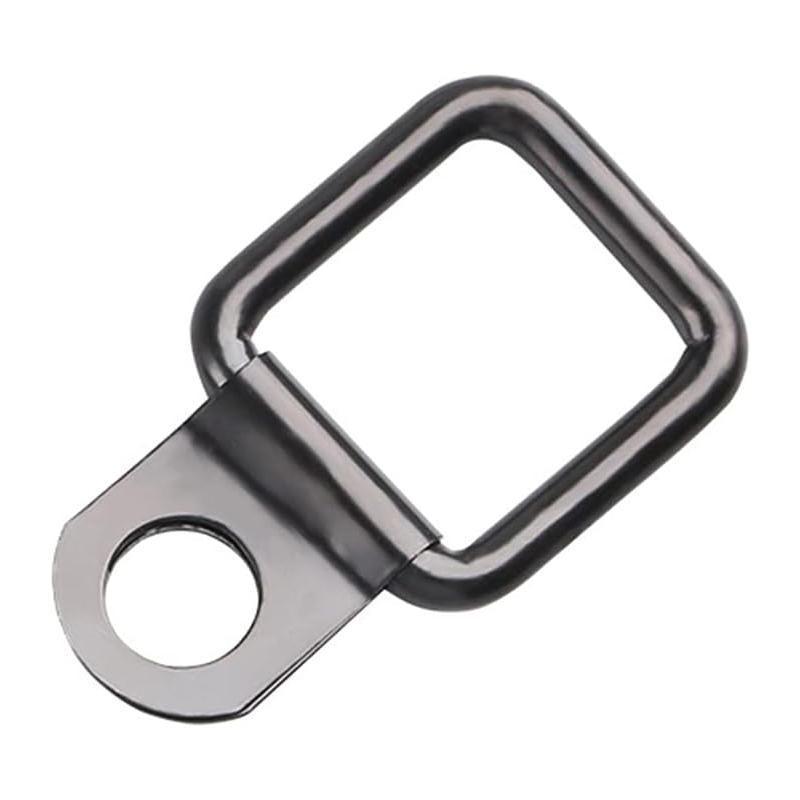 Cross Bar: 6PCS Black Heavy Duty Fixing Point Anchor Eye Tie Down Lashing Loop D-Ring Hook