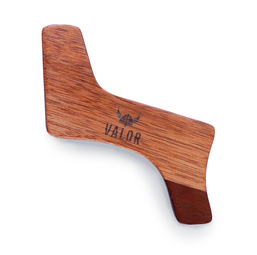 Shaving & Grooming: Wooden Beard Shaper
