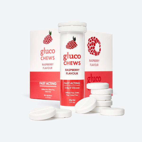 Dog Food: Fast Acting Glucochews | Raspberry | 6 tubes of 10 chews