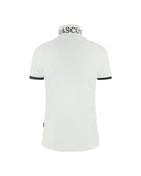 Aquascutum Men's White Cotton Polo Shirt - S