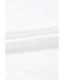 White Christmas Bowknot Graphic Cotton Blend T Shirt - 2XL