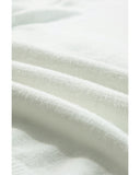 White Tinsel Merry and Bright Graphic Christmas Sweater - M