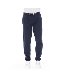 Drawstring Closure Chino Trousers with Side and Back Pockets 46 IT Men