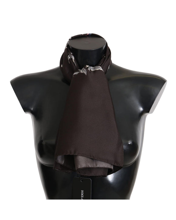 100% Silk Dolce & Gabbana Scarf Wrap One Size Women